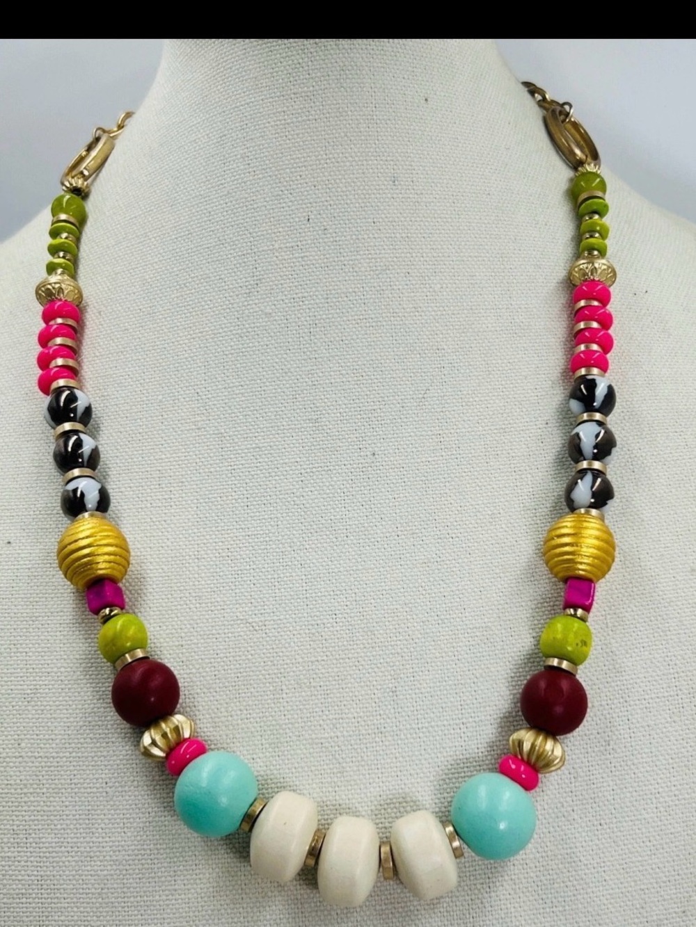 Plunder Design Jewelry Maggie Beaded Necklace